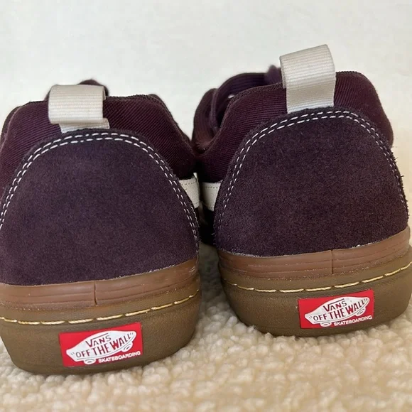 Vans Mens size 7 Unisex Kyle Walker Suede Gum Sneakers - Picture 3 of 5